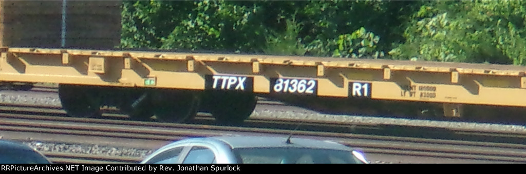 TTPX 81362, detail view of car number